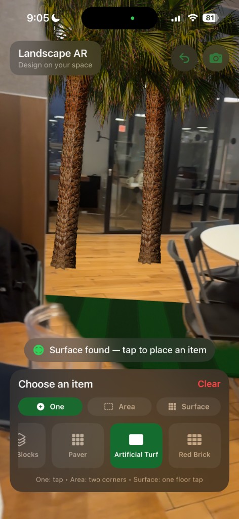 Landscape AR Designer screenshot 1